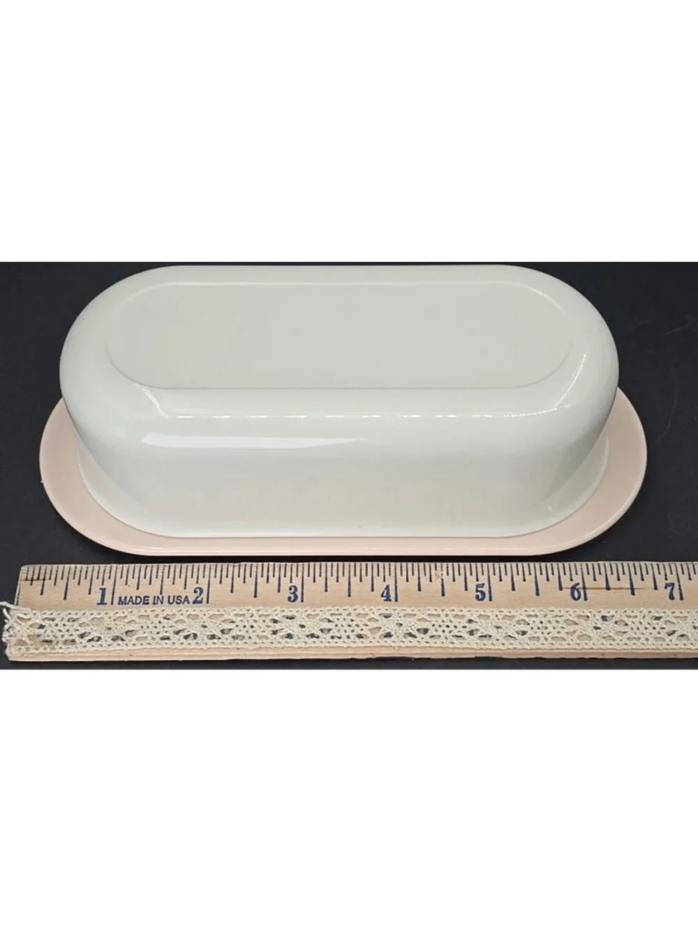 Tupperware Vintage Impression Tabletop Serving Set Lazy Susan Shakers Pink USA